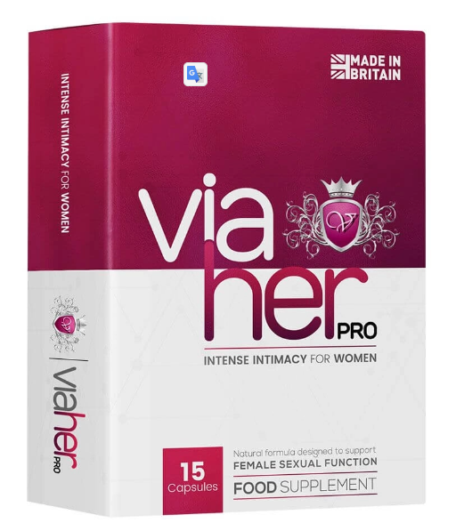 ViaHer Pro reviews - 1# Best Supplement for Intense Intimacy for Women