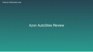 Azon AutoSites Review - Product Reviews