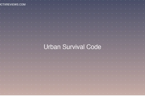 Urban Survival Code - Product Reviews